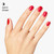 OPI Nail Lacquer Big Apple Energy | Semi-Sheer Bright Scarlet Red with Shimmer Chip Resistant Nail Polish | The New OPIcons Collection | Spring 2026