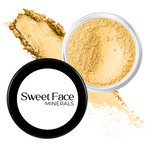 Sweet Face Minerals Yellow 20 gram  Blemishes Mineral Makeup Concealer and Corrector Kit with Concealer Brush