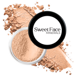 Sweet Face Minerals Medium 20 gram  Blemishes Mineral Makeup Concealer and Corrector Kit with Concealer Brush