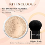 Foundation with Kabuki Set