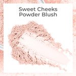 mineral blush powder soft pink natural flush lightweight cheek color