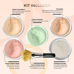 5pc Full Size Kit with Makeup Powder Brush