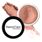 Passion Blush Dark Skin Red sparkle Shimmer Bright Face Glowing