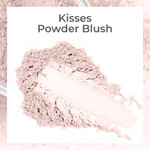 Kisses Blush Sparkle Pink shimmer brighten face