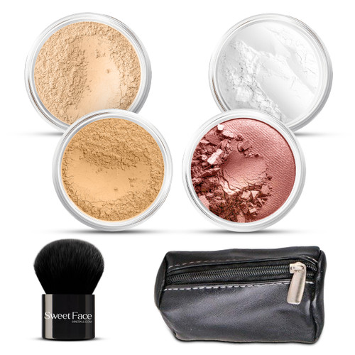 6pc Full Size Kit with Kabuki and Kabaggie Tote