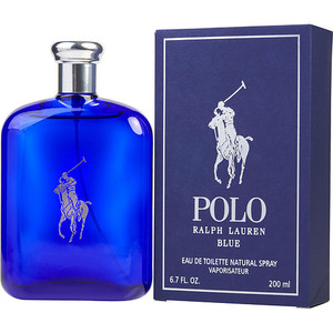 POLO BLUE by Ralph Lauren EDT SPRAY 6.7 OZ