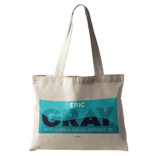 Eric Gray For Florida (Natural Canvas Tote)