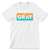 Eric Gray For Florida (Unisex White Tee)