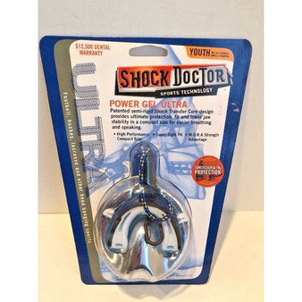 SHOCK DOCTOR POWER GEL ULTRA MOUTH GUARD YOUTH