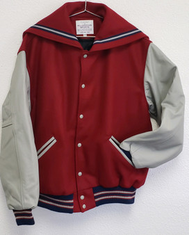 LADIES TCA HIGH SCHOOL LETTER JACKET front view