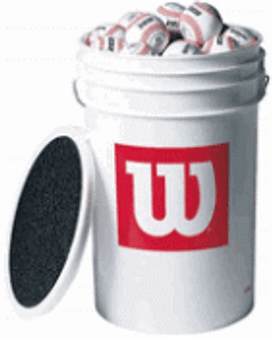 WILSON BUCKET OF A1010 BALLS-3 DZ