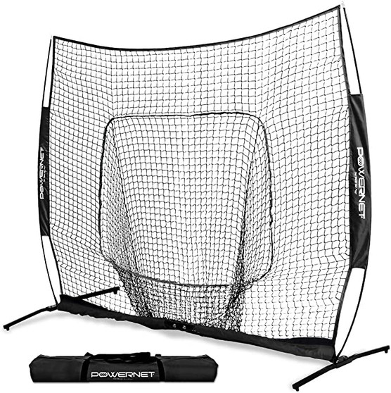 POWERNET 8X8 XLP PRO NET WITH ONE PIECE FRAME, 1026-BK