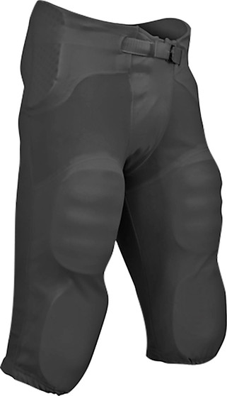 PRO SAFTEY INTEGRATED BLACK FOOTBALL PANT