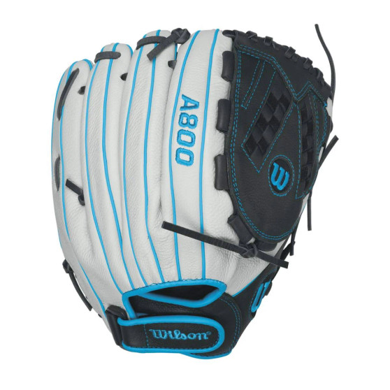 WILSON A800 AURA LEFT HANDED FASTPITCH SOFTBALL GLOVE 12"