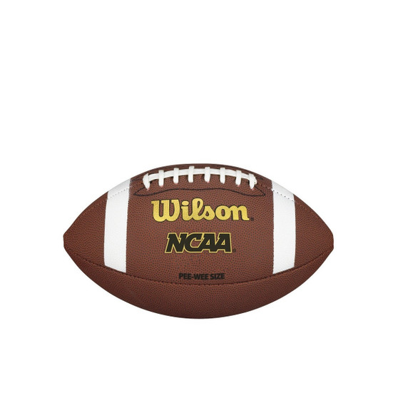 WILSON NCAA K2 PATTERN COMPOSITE FOOTBALL - PEE WEE