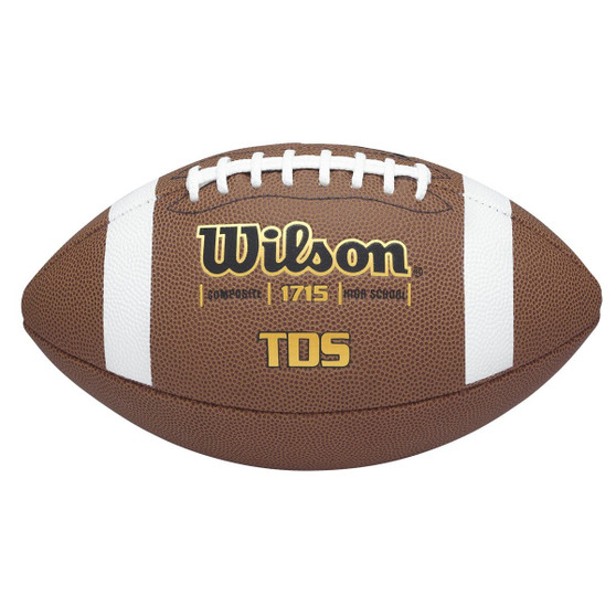 WILSON TDS COMPOSITE FOOTBALL-OFFICIAL SIZE