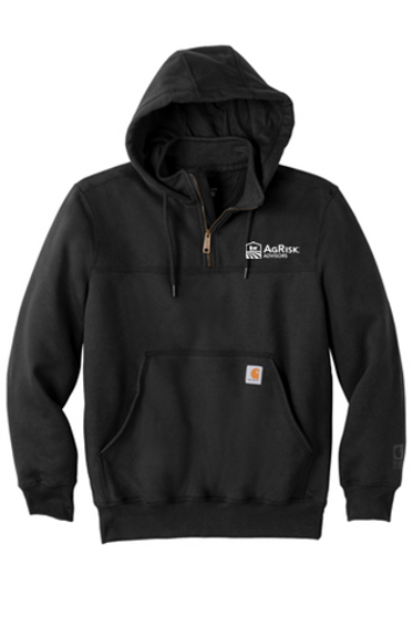 Carhartt ® Rain Defender ® Paxton Heavyweight Hooded Zip Mock Sweatshirt  FRONT