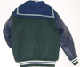 LADIES PINE CREEK HIGH SCHOOL LETTER JACKET BACK VIEW