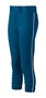 MIZUNO WOMEN’S BELTED PIPED SOFTBALL PANT NAVY/WHITE