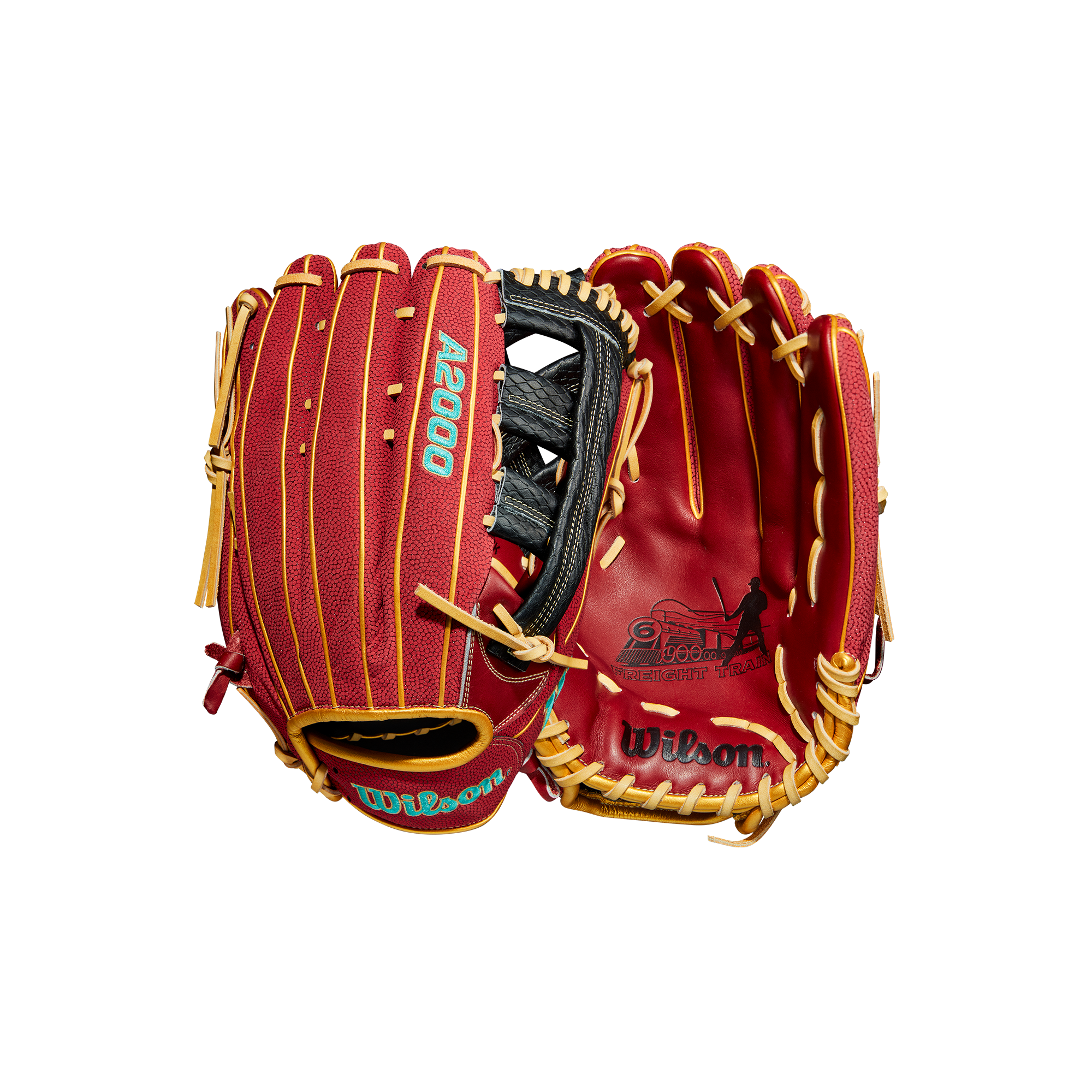 Wilson A2000 2021 April GOTM 12.75 Outfield Baseball Glove David Peralta Model THROWRIGHT-12.75