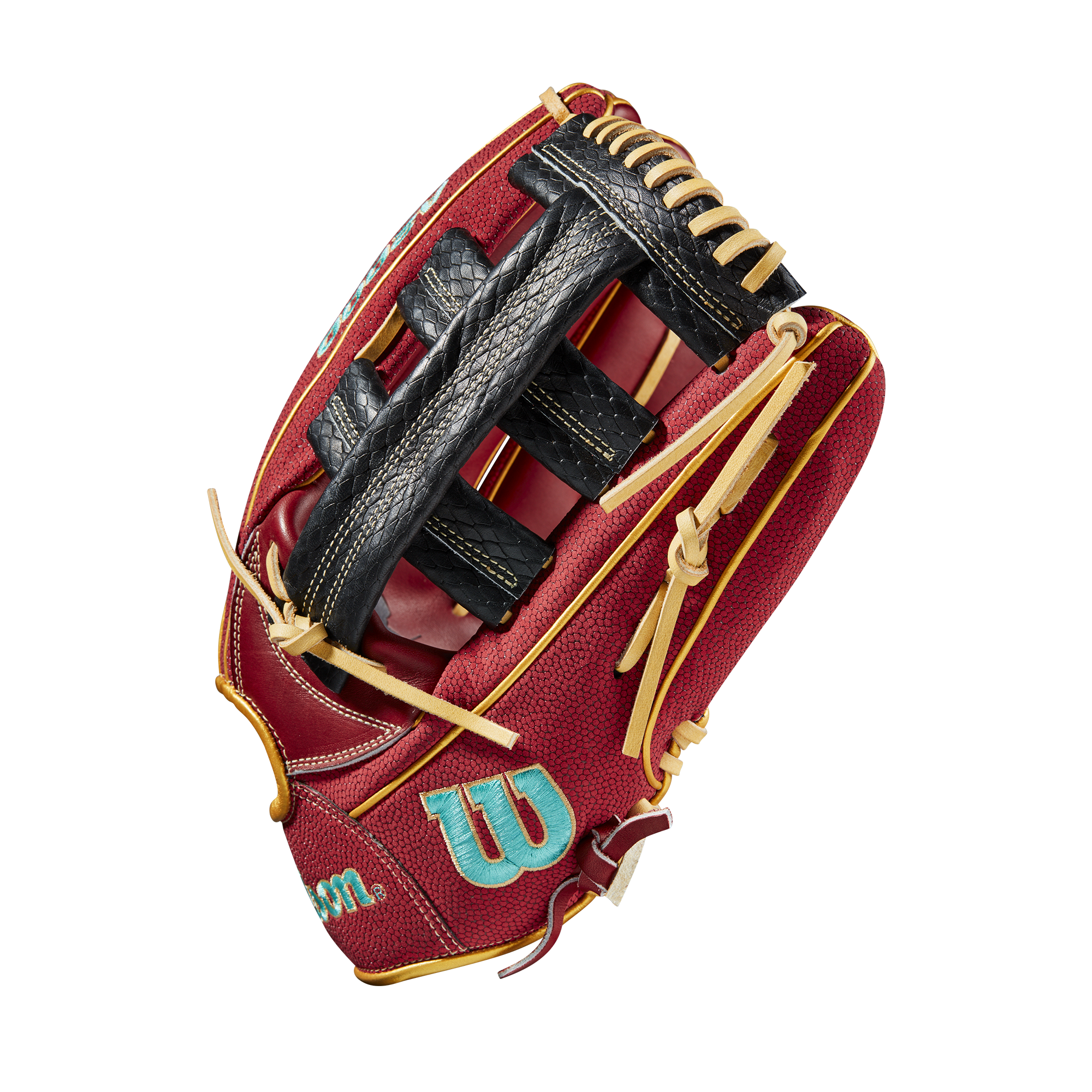 WILSON CUSTOM A2000 2000 DAVID PERALTA 12.75 BB GLOVE - APRIL 2021