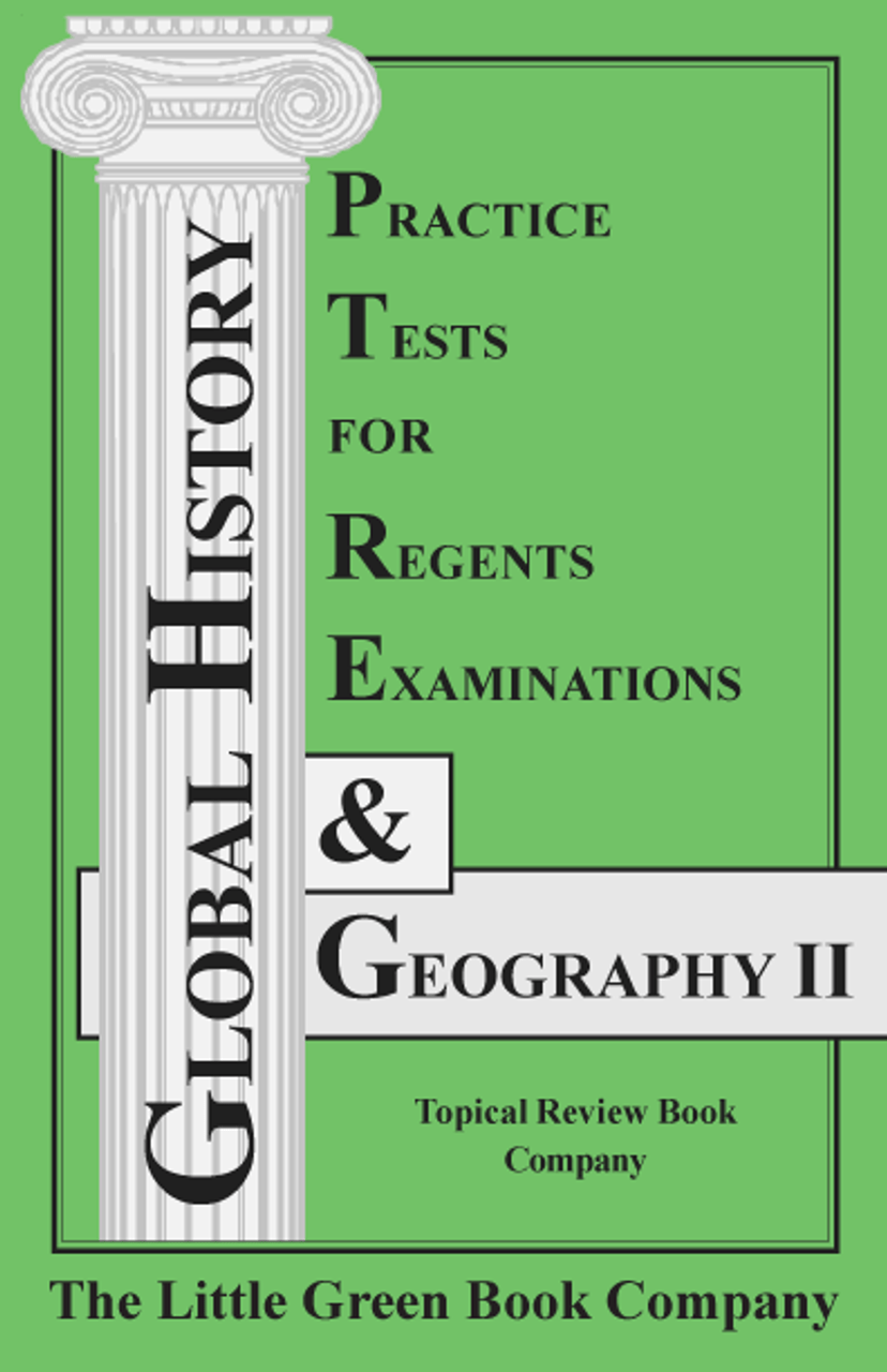 Global History and Geography II Regents practice tests for sale