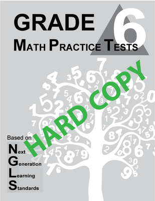 HARD COPY Answer Key for 6th Grade Math (NGLS)