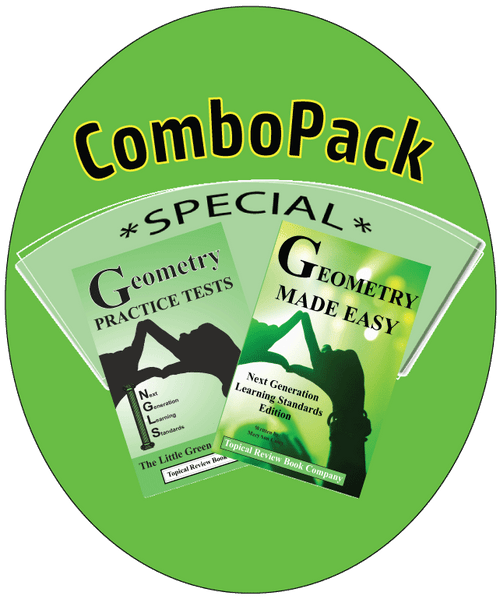 GEOMETRY - Next Generation Learning Standards - COMBO PACK