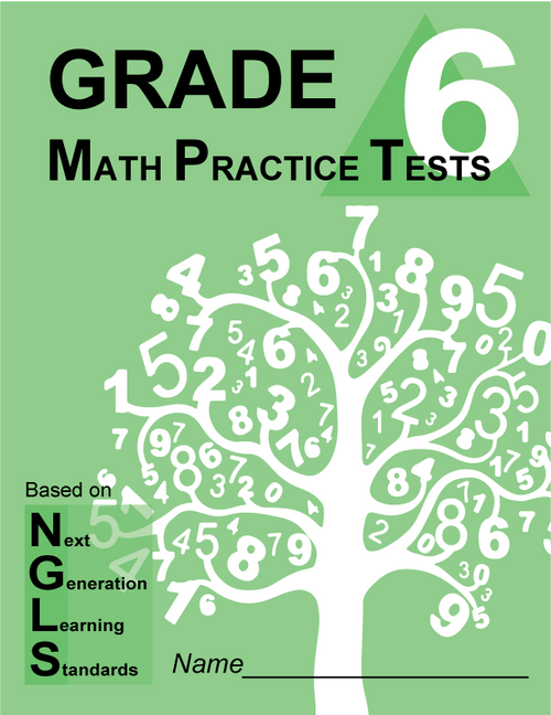 6th GRADE MATH Next Generation Learning Standards PRACTICE TESTS