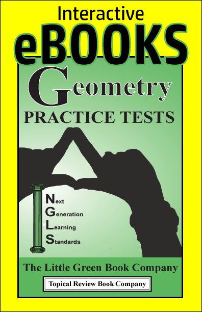 Geometry Practice Tests - Next Generation Learning Standards eBook - Janurary 2026 Edition