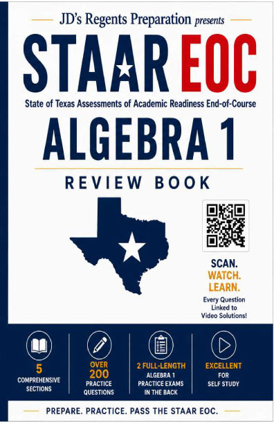 JD's STAAR EOC Algebra 1 Review