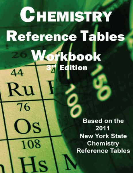 Chemistry Reference Tables Workbook