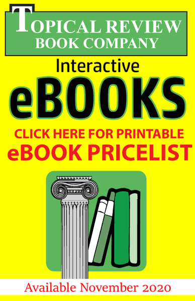 TOPICAL REVIEW INTERACTIVE eBOOK PRICE LIST