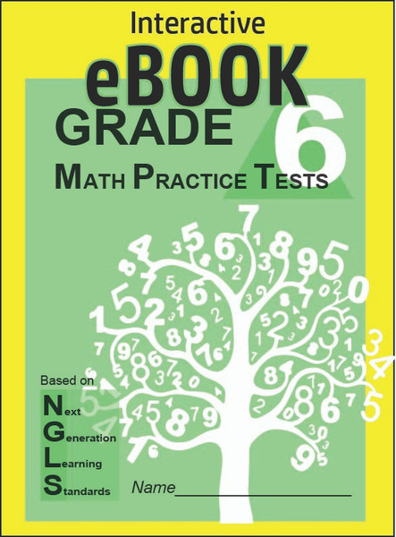 6th GRADE MATH Next Generation Learning Standards - eBook