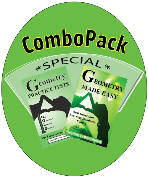 GEOMETRY - Next Generation Learning Standards - COMBO PACK