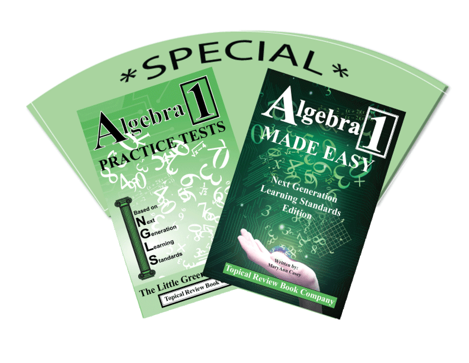 Algebra 1 Combo Pack Algebra 1 Practice Tests Next Generation