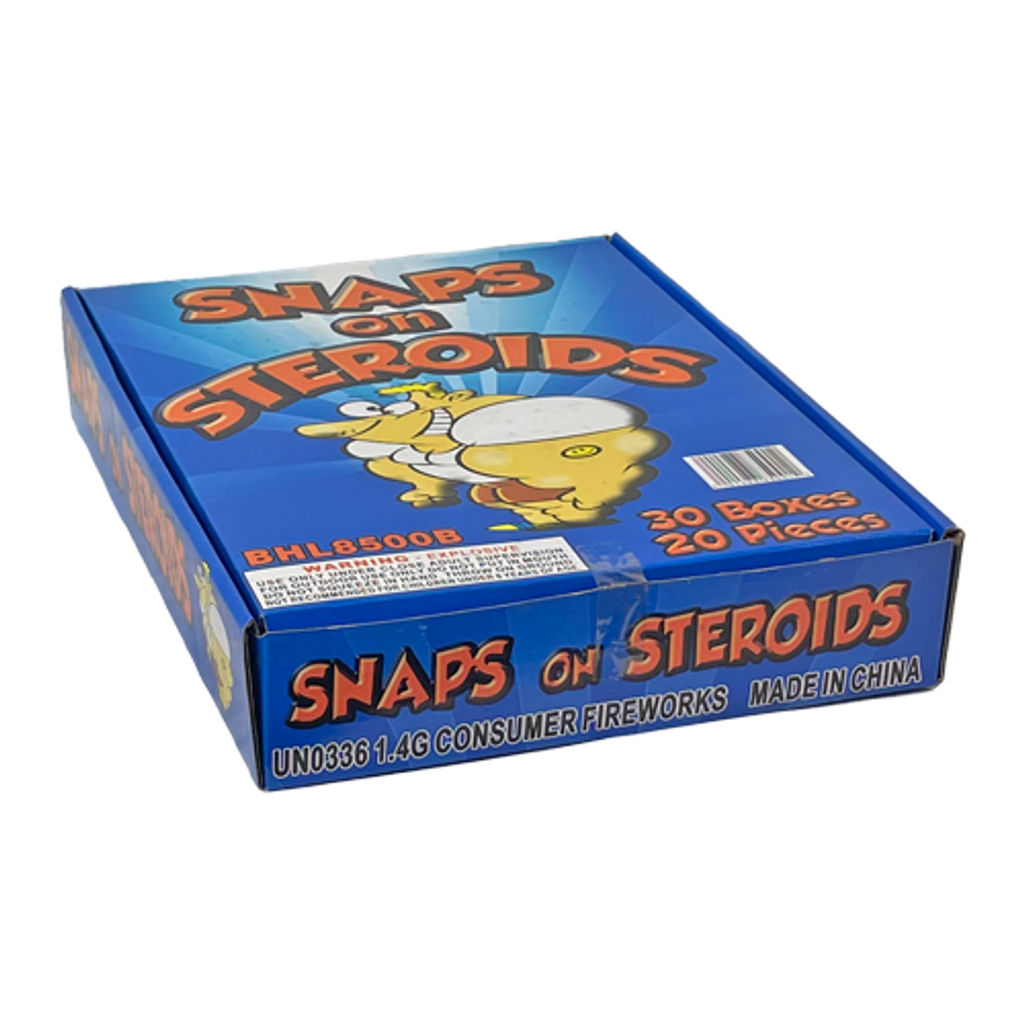 Snaps On Steroids Display Box