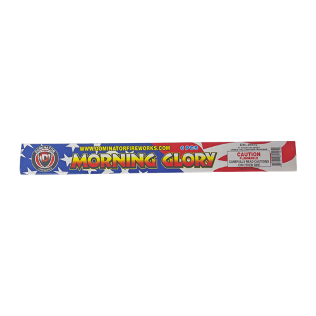 Wholesale Firework Cases Morning Glory 6 pack 360/6