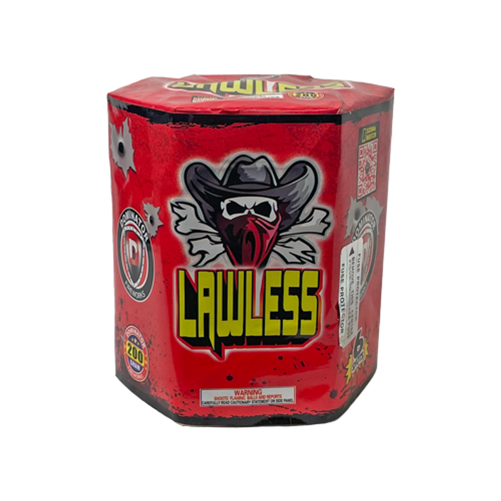 Wholesale Firework Cases Lawless 24/1