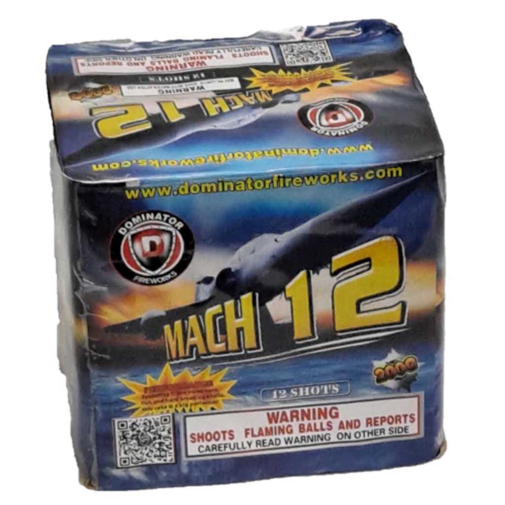 Wholesale Firework Cases MACH 12 18/1