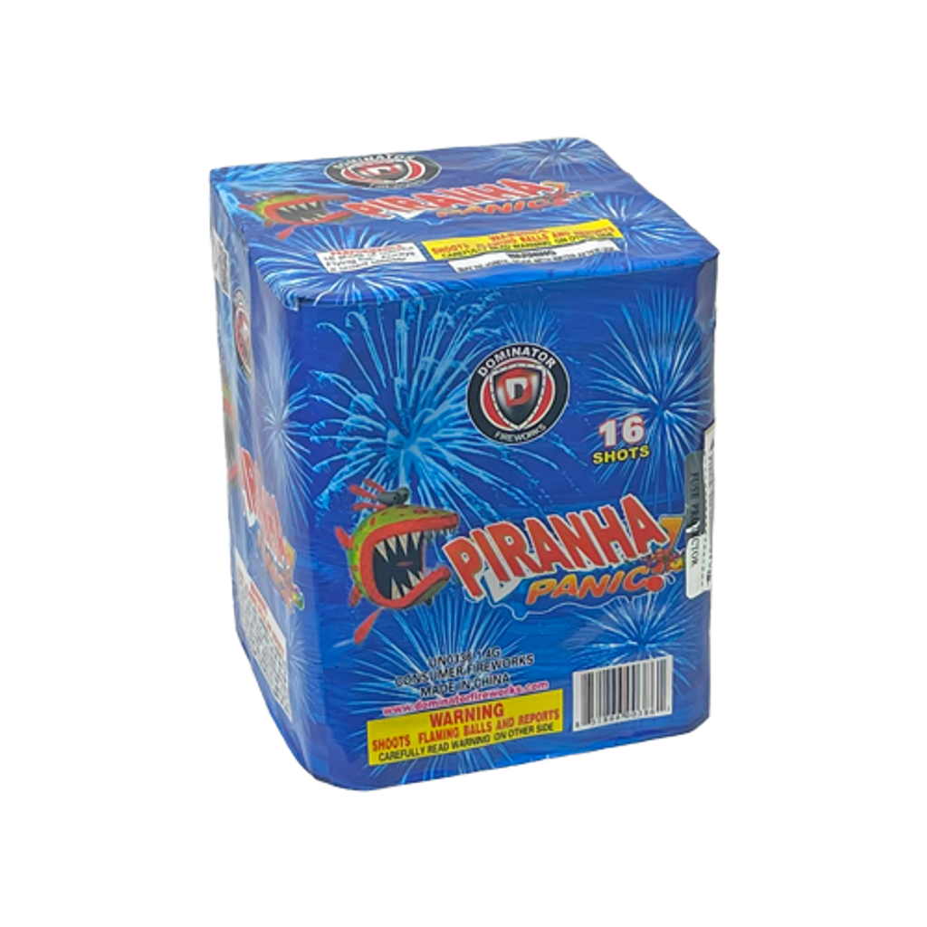 Wholesale Firework Cases Piranha Panic 12/1