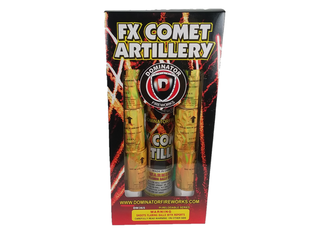 Wholesale Firework Cases FX Artillery Comets 12/6