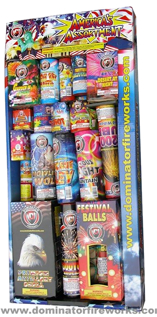 Wholesale Firework Cases America's Assortment 2/1