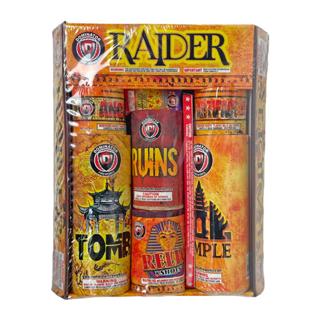 Wholesale Firework Cases RAIDER ASSORTMENT 12/1