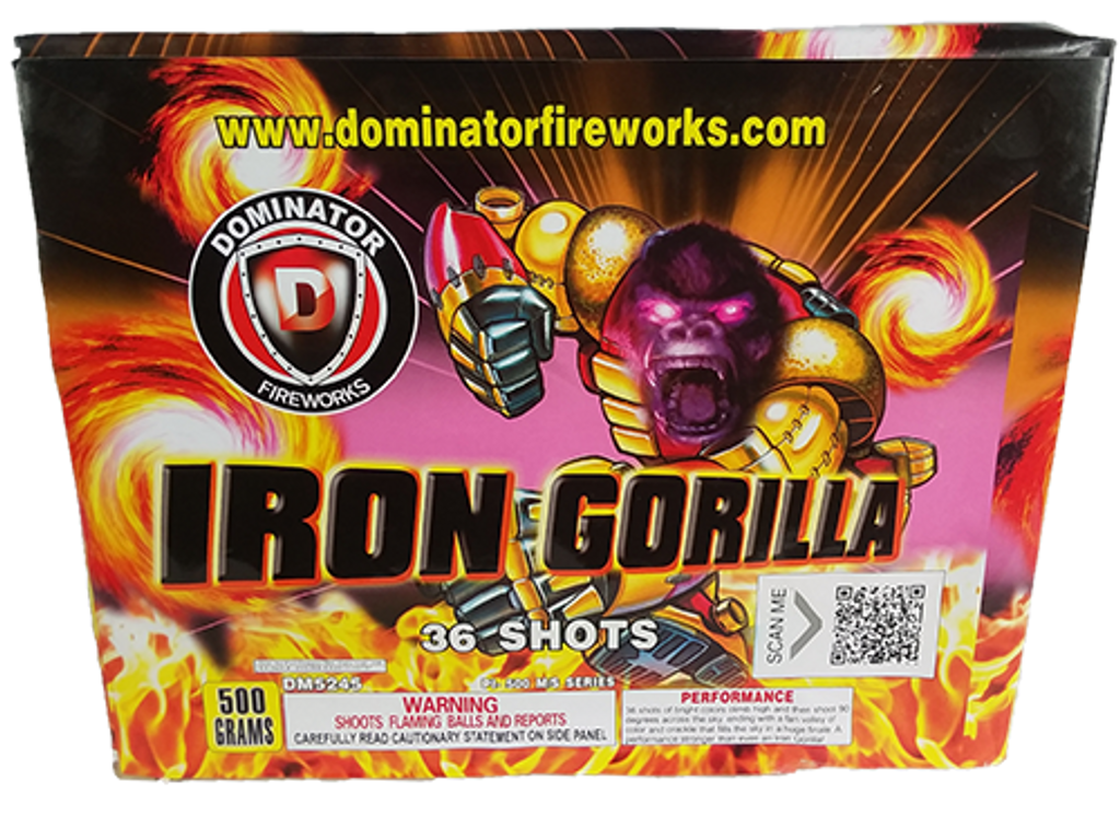 Wholesale Firework Cases Iron Gorilla 4/1