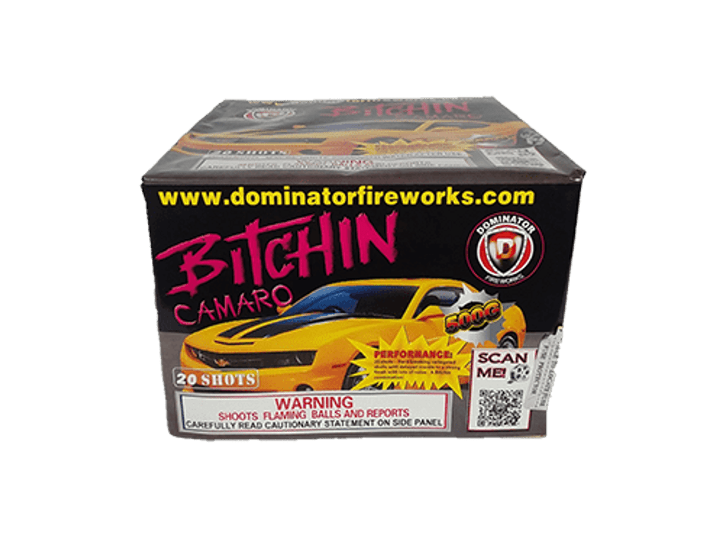 Wholesale Firework Cases Bitchin' Camaro 4/1