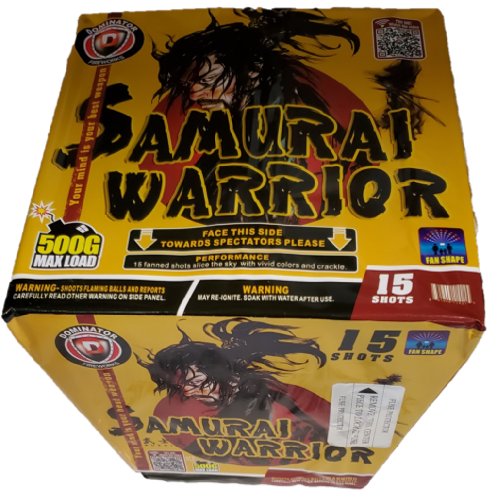 Wholesale Firework Cases Samurai Warrior 8/1