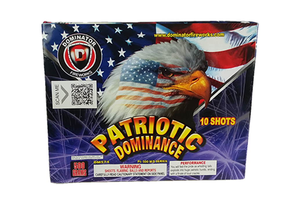 Wholesale Firework Cases Patriotic Dominance 4/1