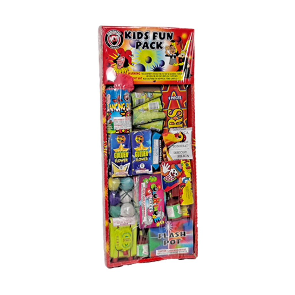 Wholesale Firework Cases Kids Fun Pack Assortment 24/1