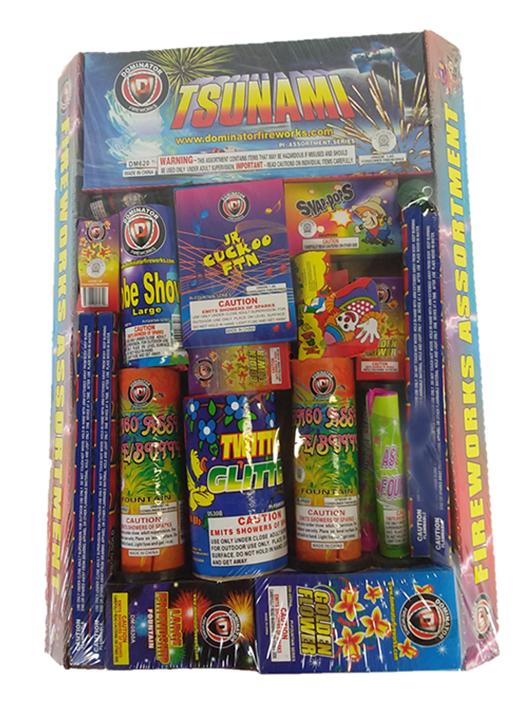 Wholesale Firework Cases Tsunami Assortment 12/1